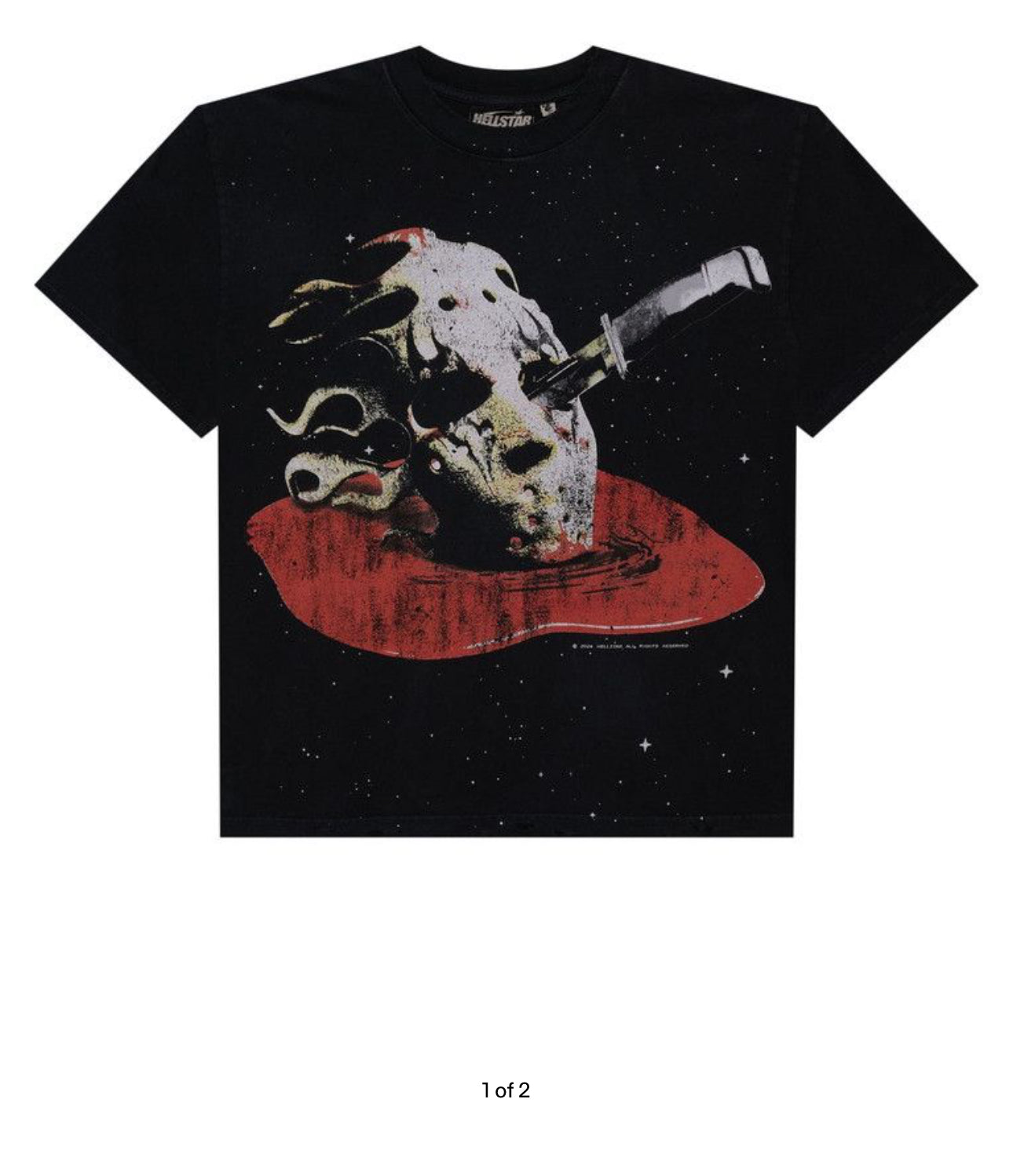 Hellstar killer mask T-shirt "black"
