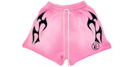 Hellstar Flame Shorts
Pink