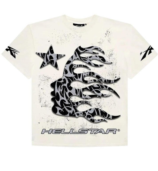 Hellstar Glitter P2P T-Shirt 'Black'