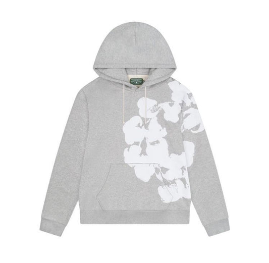 Denim Tears Big Cotton Wreath Sweatshirt "grey"