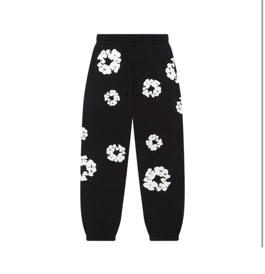Denim Tears The Cotton Wreath sweatpants"Black"