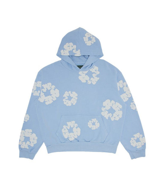 Denim Tears The Cotton Wreath sweatshirt "powder blue"