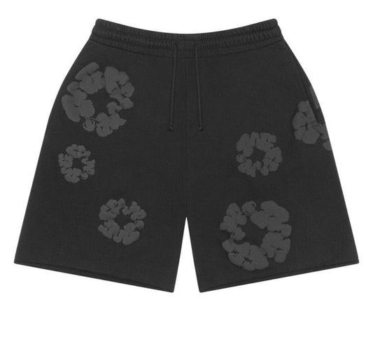 Denim Tears Mono Wreath sweatshorts"Black"