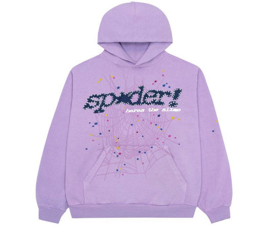 Sp5der Acai Hoodie "purple"