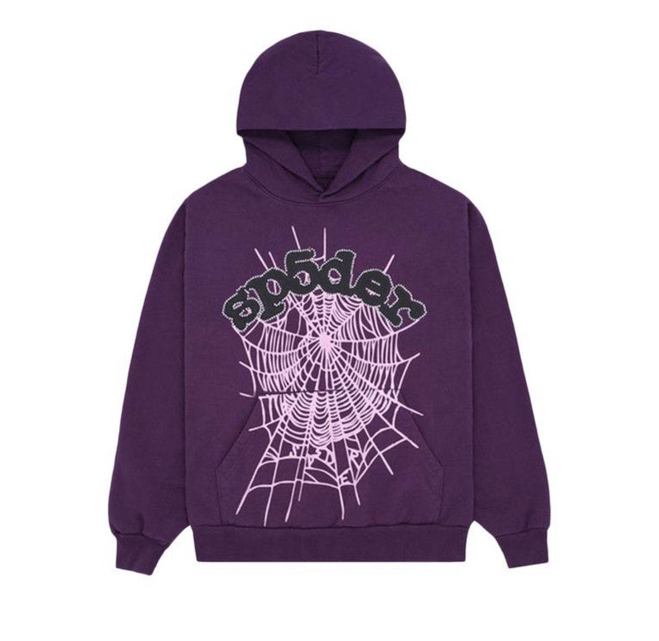 Sp5der Web Hoodie "Grape"